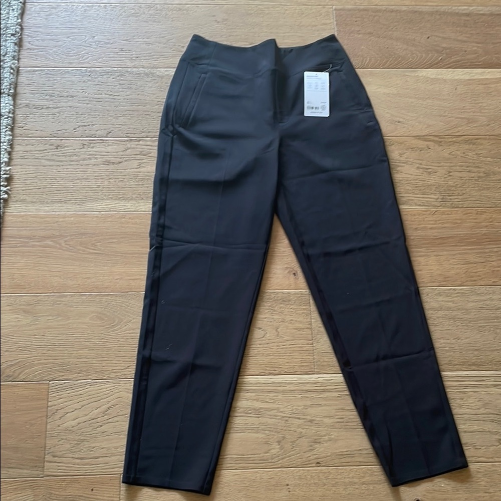 Athleta Black Ankle Cropped Pants
